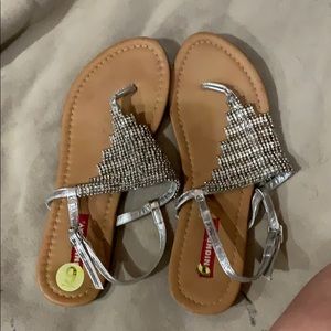 Sparkly sandals